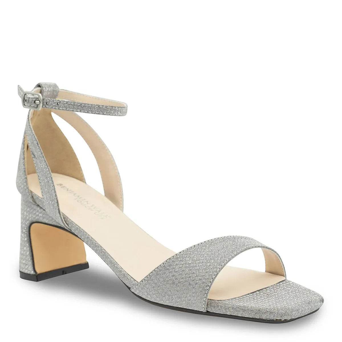 Touch UPS Lilibet Ankle Strap Sandal in Silver at Nordstrom, Size 7.5
