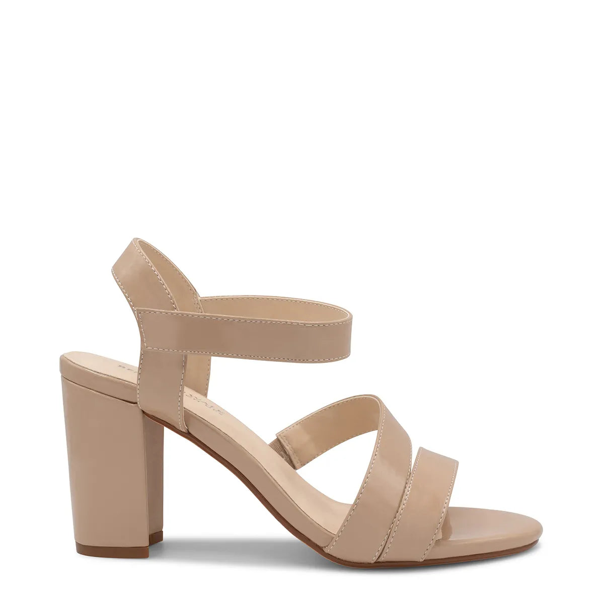 Lucille Nude | Mid Block Heel Pageant Sandals | Benjamin Walk