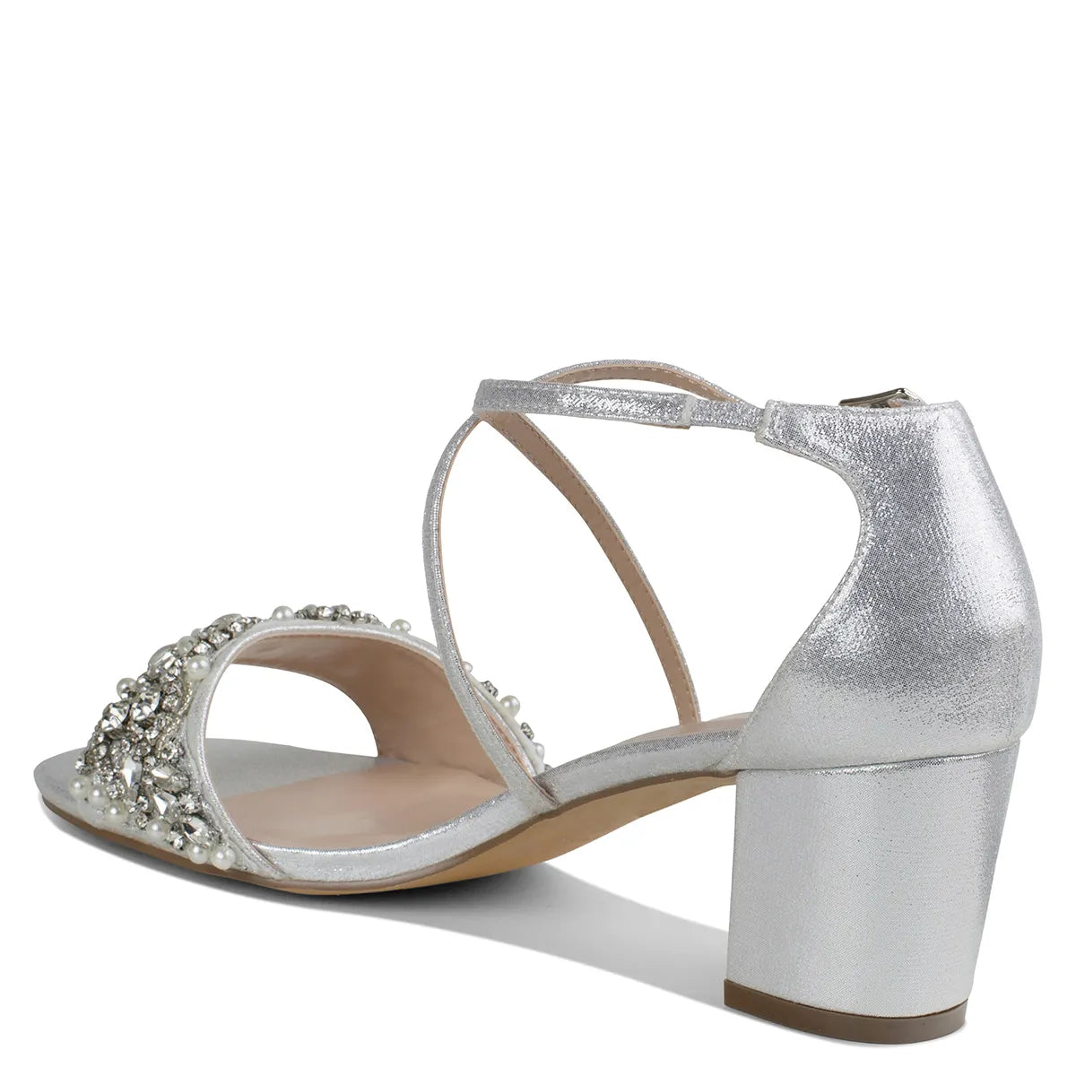 ソフィアウェブスター Evangeline サンダル Evangeline Silver | Low Block Heel Sandals | Benjamin Walk