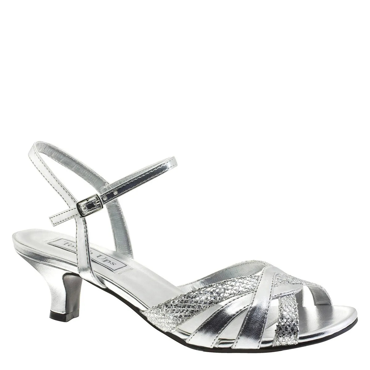 silver dress shoes low heel Touch Ups Jane 8 Women's Silver