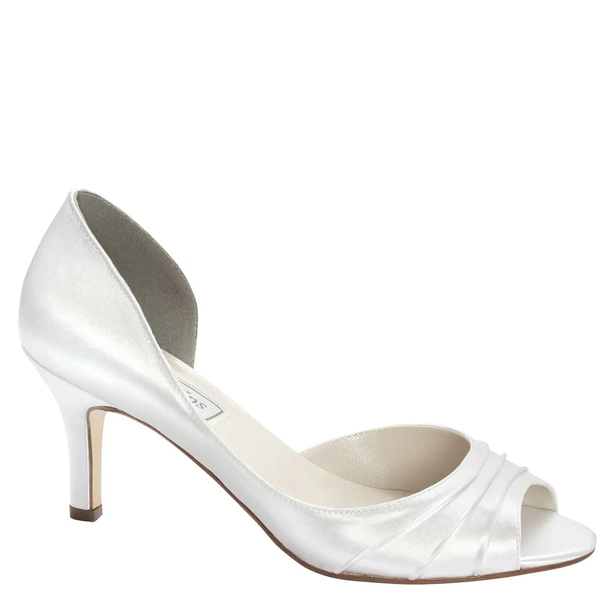 Nadia White | Stiletto Heel Dyeable Bridal Shoes | Benjamin Walk