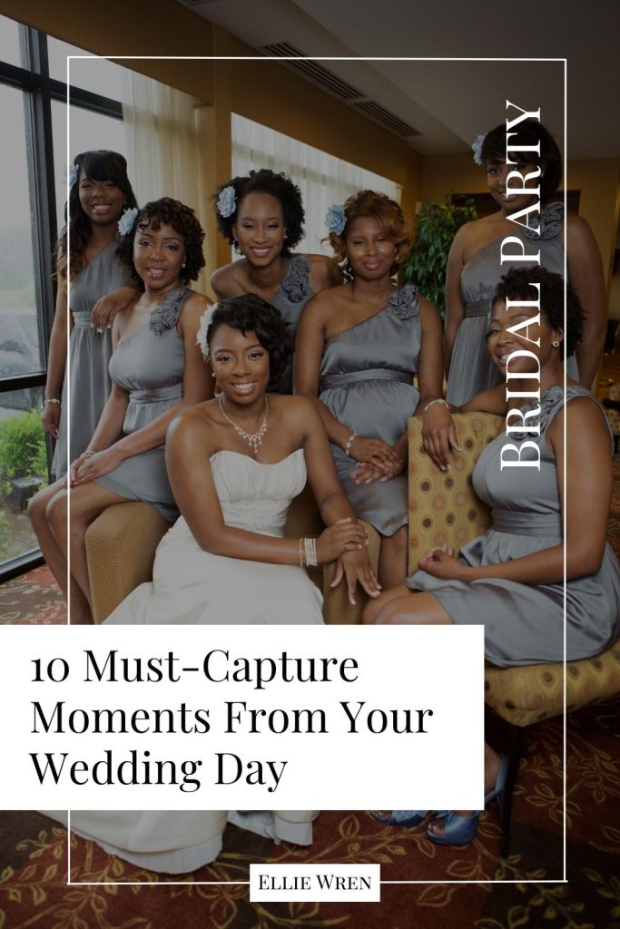 10 Wedding Day Photographs to Provide Your Wedding Photographer