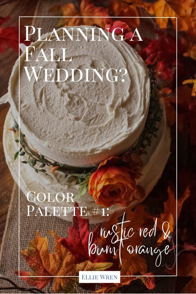 Fall Wedding Color Palette Ideas