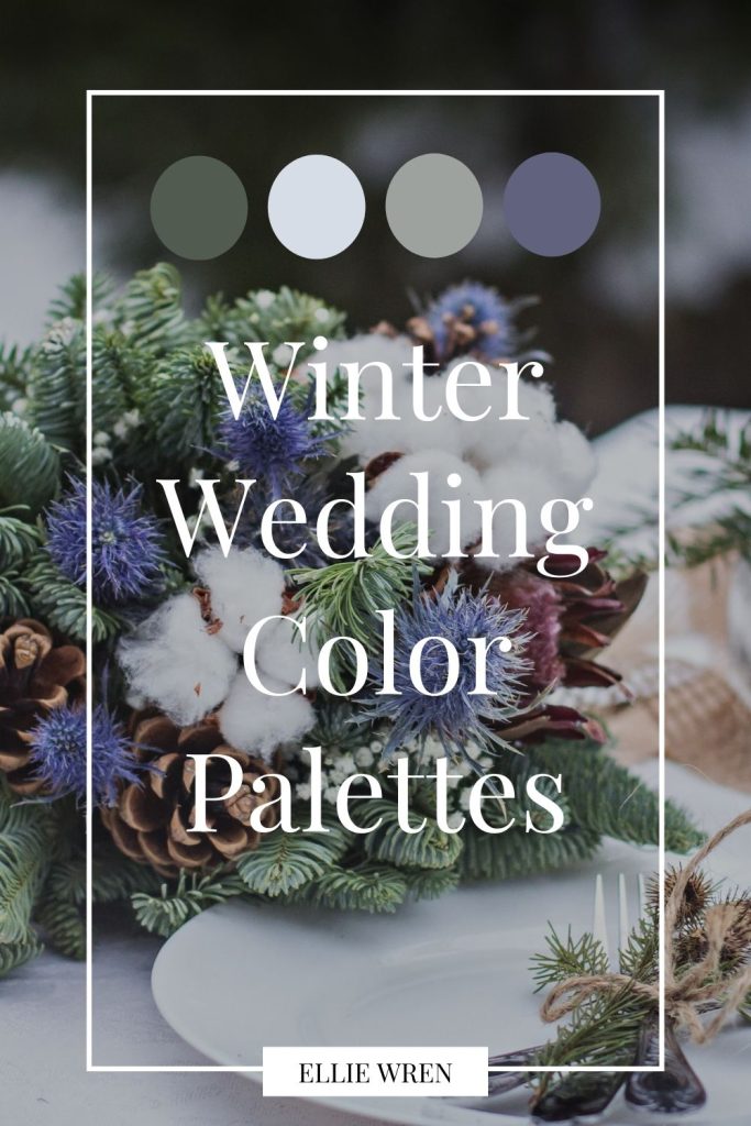 Winter Wedding Color Palette Ideas
