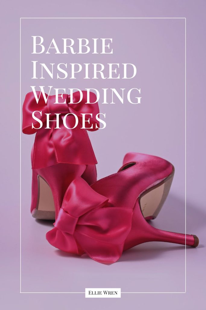 Barbie Themed Wedding Shoes