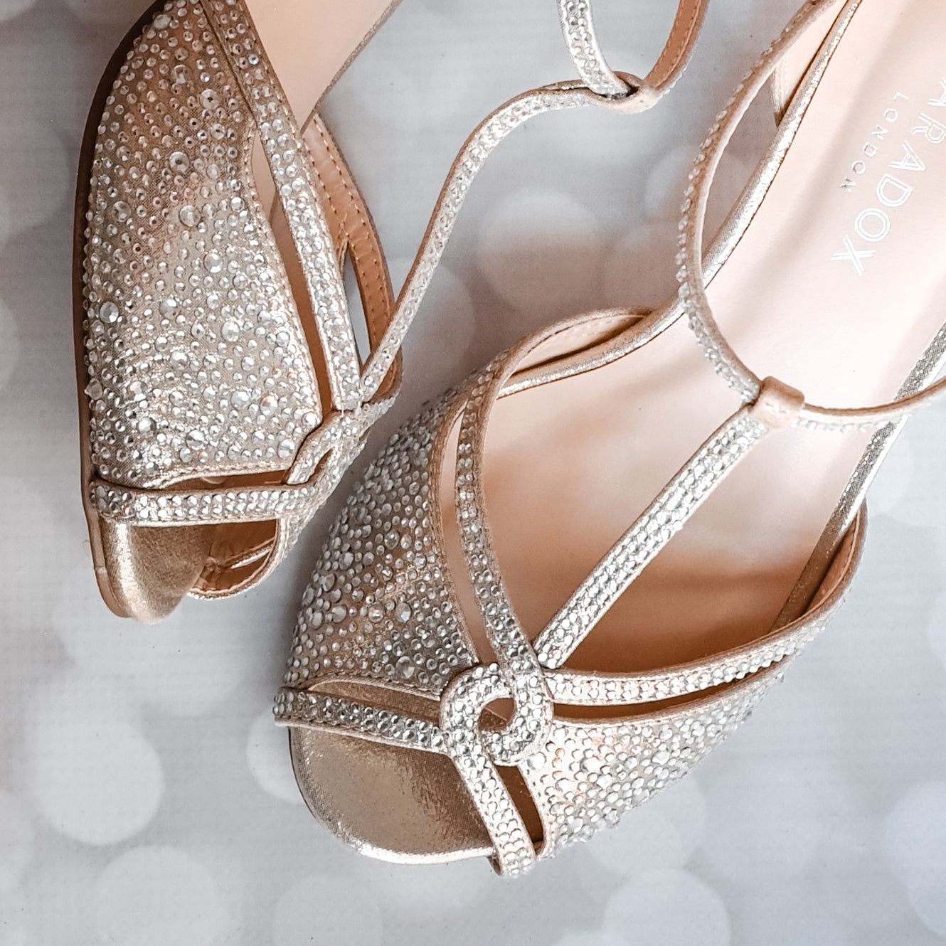 Sparkly Bridal Shoes