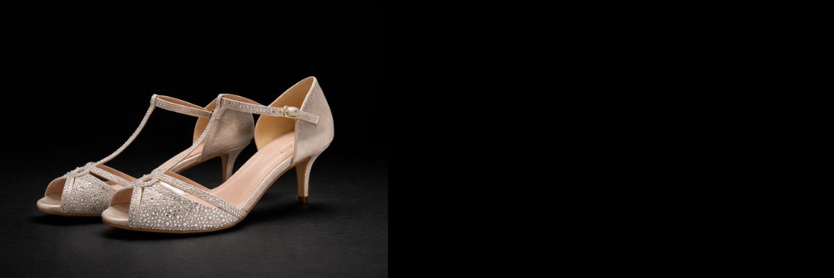 Mid-Height Wedding Shoes