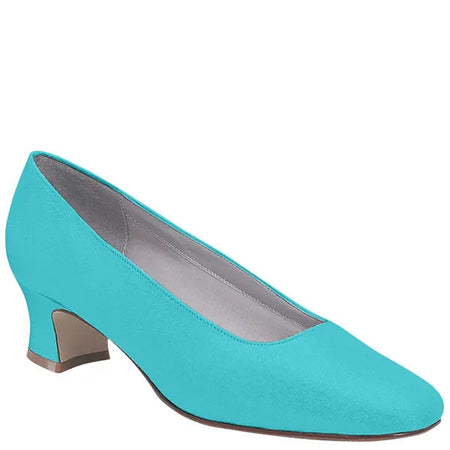 Grace White Low Heel Closed Toe Dyeable Bridal Shoes Benjamin Walk