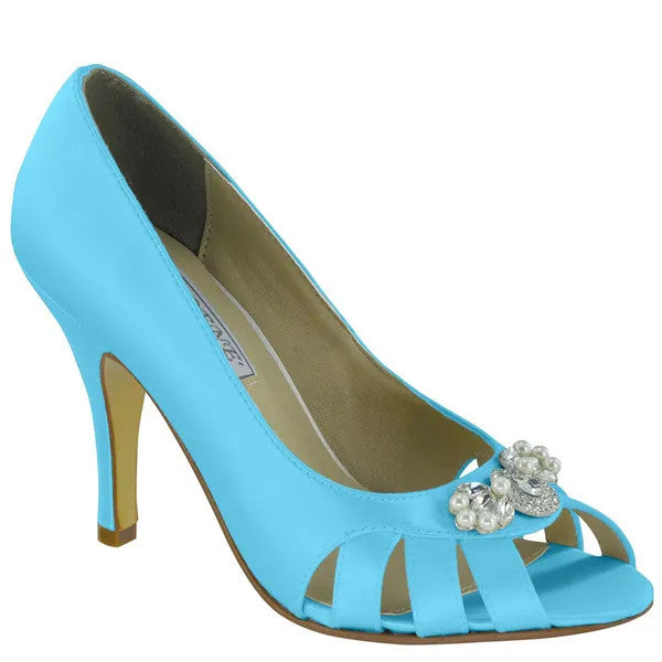 Janet White | Stiletto Heel Dyeable Bridal Shoes | Benjamin Walk