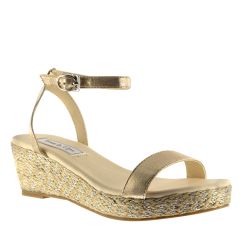 Bailey Nude Shimmer Open Toe Womens Destination / Evening / Prom Platform / Sandals - Shoes from Touch Ups by Benjamin Walk