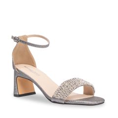 Jade Pewter Lamy Open Toe Womens Sandal - Shoes from Touch Ups | Benjamin Walk