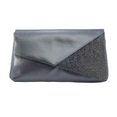 Morgan Pewter Metallic Shimmer Womens  Handbag from Touch Ups by Benjamin Walk