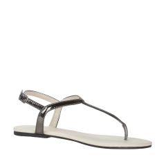 Steele Pewter Mirror Open Toe Womens Destination / Evening / Prom Sandals - Shoes from Touch Ups by Benjamin Walk