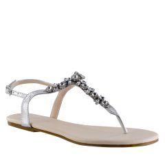 Paula Silver Mirror Open Toe Womens Destination / Prom Sandals - Shoes from Touch Ups by Benjamin Walk